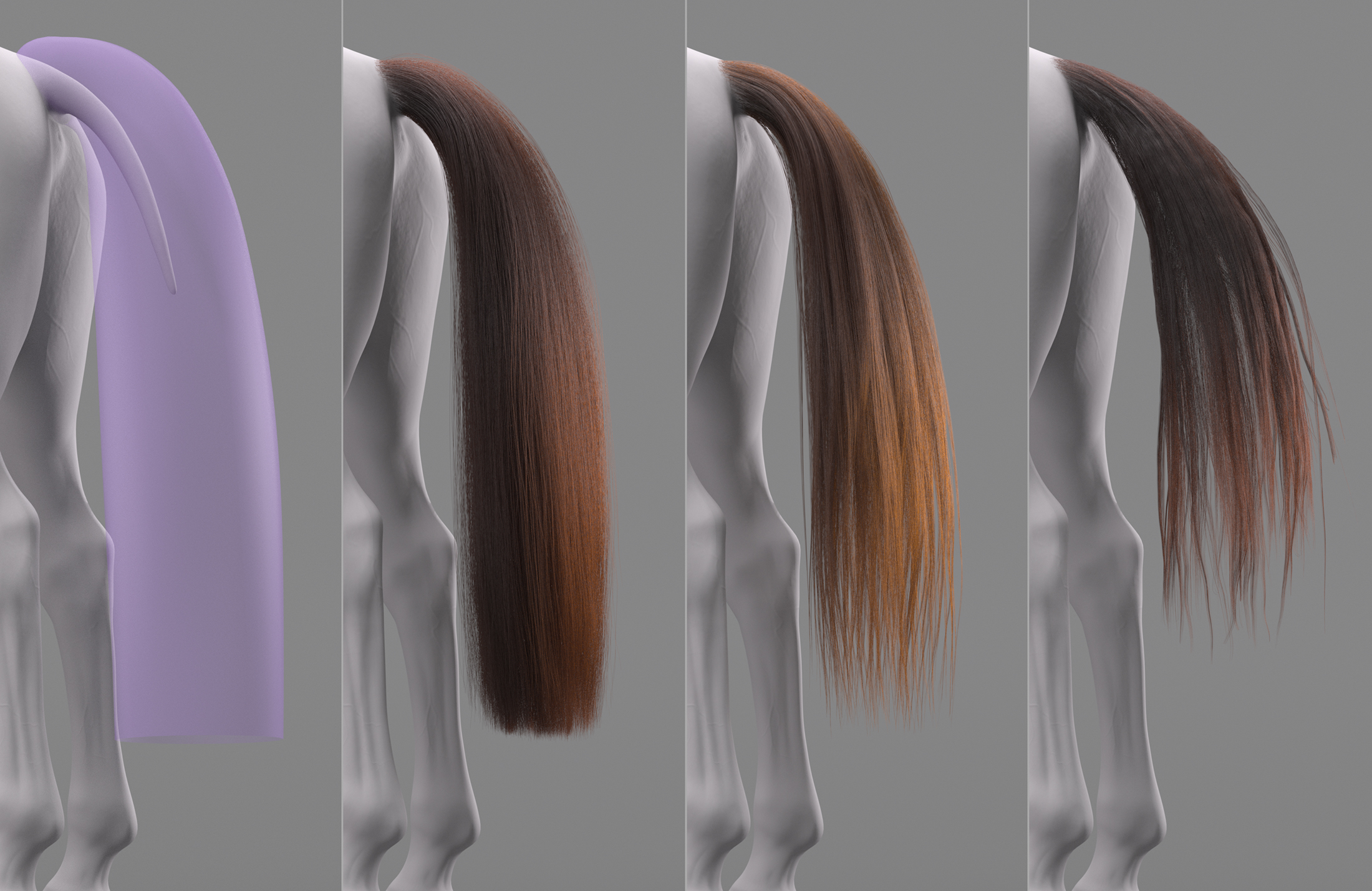 LI FUR for DAZ Horse 3 | Daz 3D