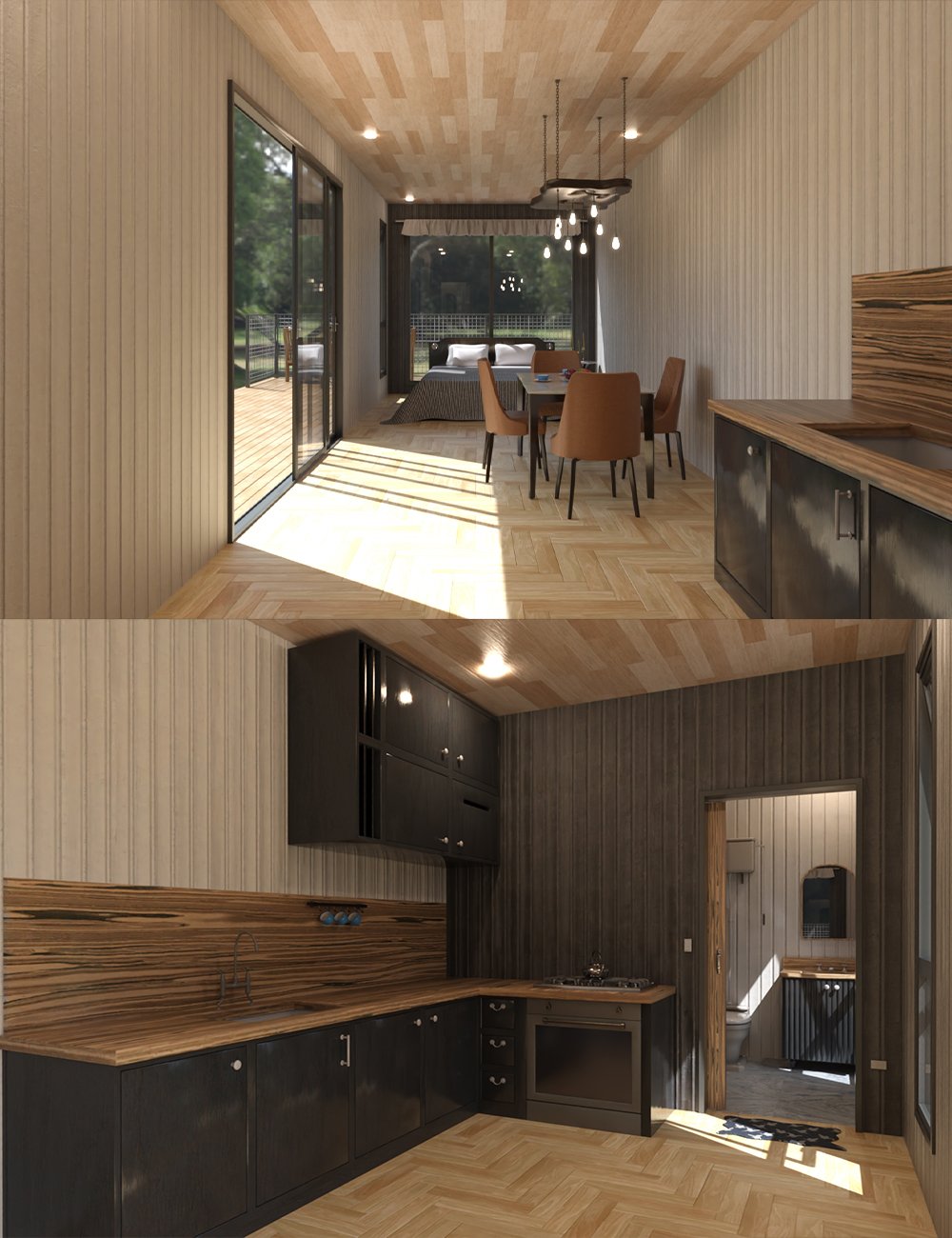 Cargo Haven House by: bituka3d, 3D Models by Daz 3D