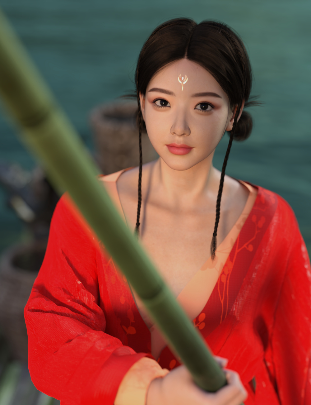 Lala Mu for Genesis 9 Feminine by: Lala-Rabbit, 3D Models by Daz 3D