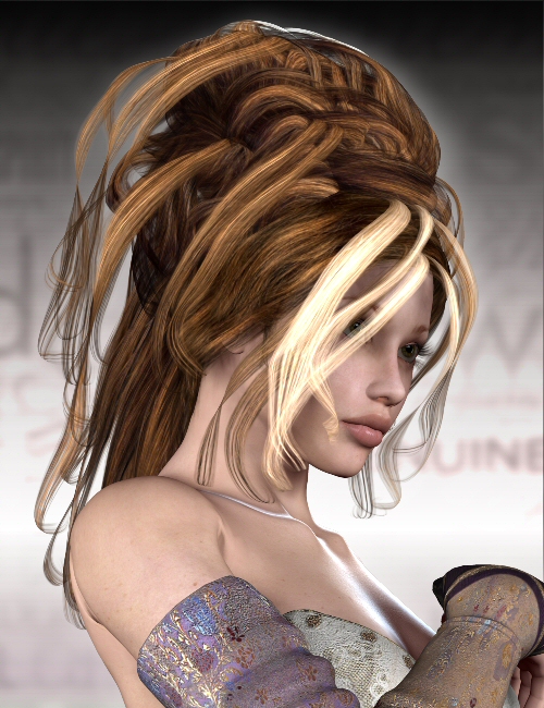 NightFlower Hair by: goldtasselSWAM, 3D Models by Daz 3D