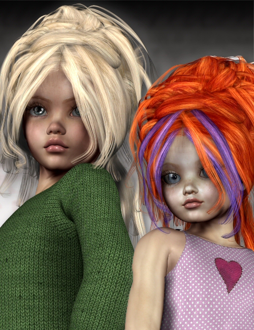 NightFlower Hair by: goldtasselSWAM, 3D Models by Daz 3D
