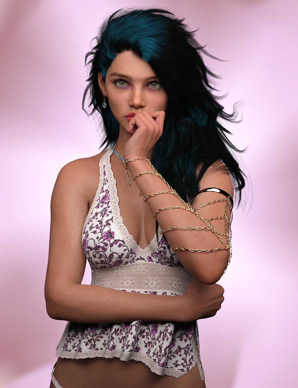 L3D Supreme Evening Delight by: LUNA3D, 3D Models by Daz 3D