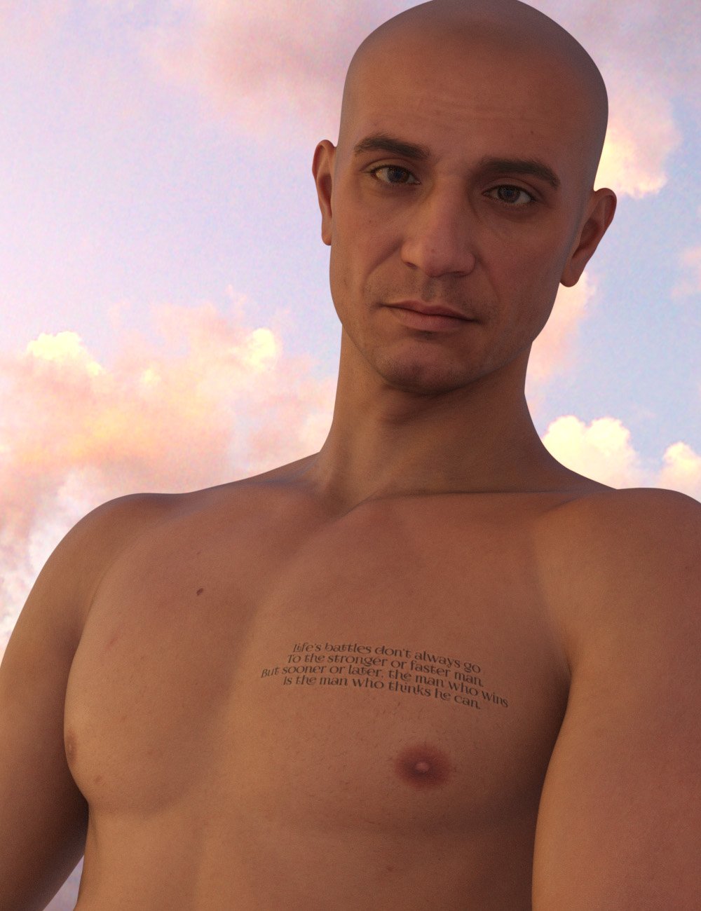  Word Tattoo Pro for Genesis 9 | Daz 3D