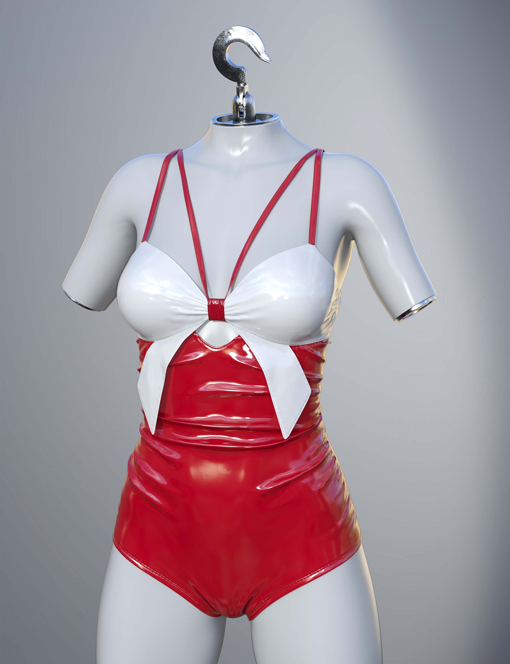 dForce SU Cute Swimsuit for Genesis 9, 8.1, and 8 Female