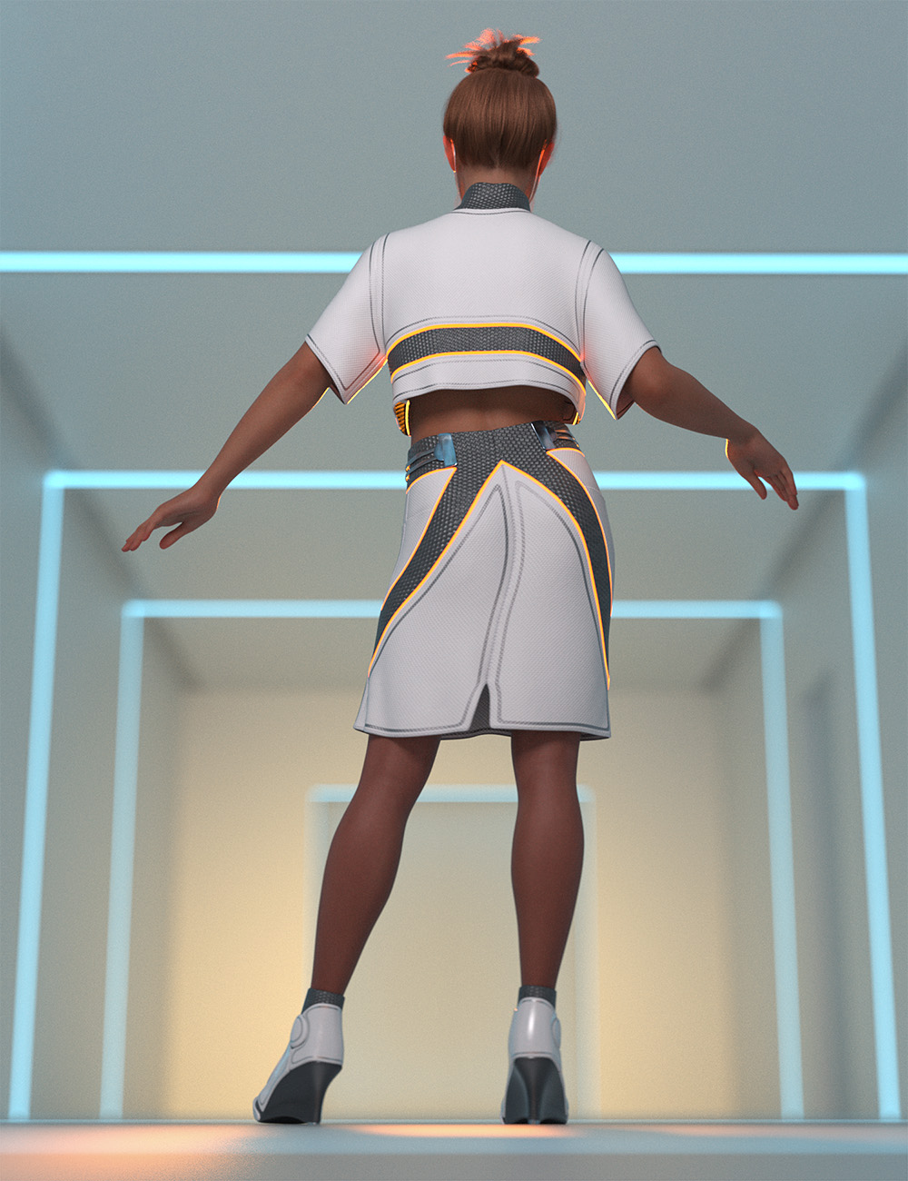 dForce Lightspeed Outfit Genesis 9