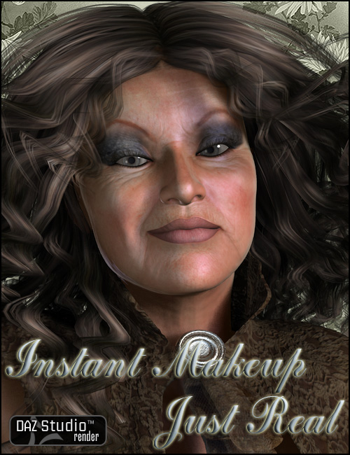 Instant Make-up: Just Real by: DraagonStormForbiddenWhispers, 3D Models by Daz 3D