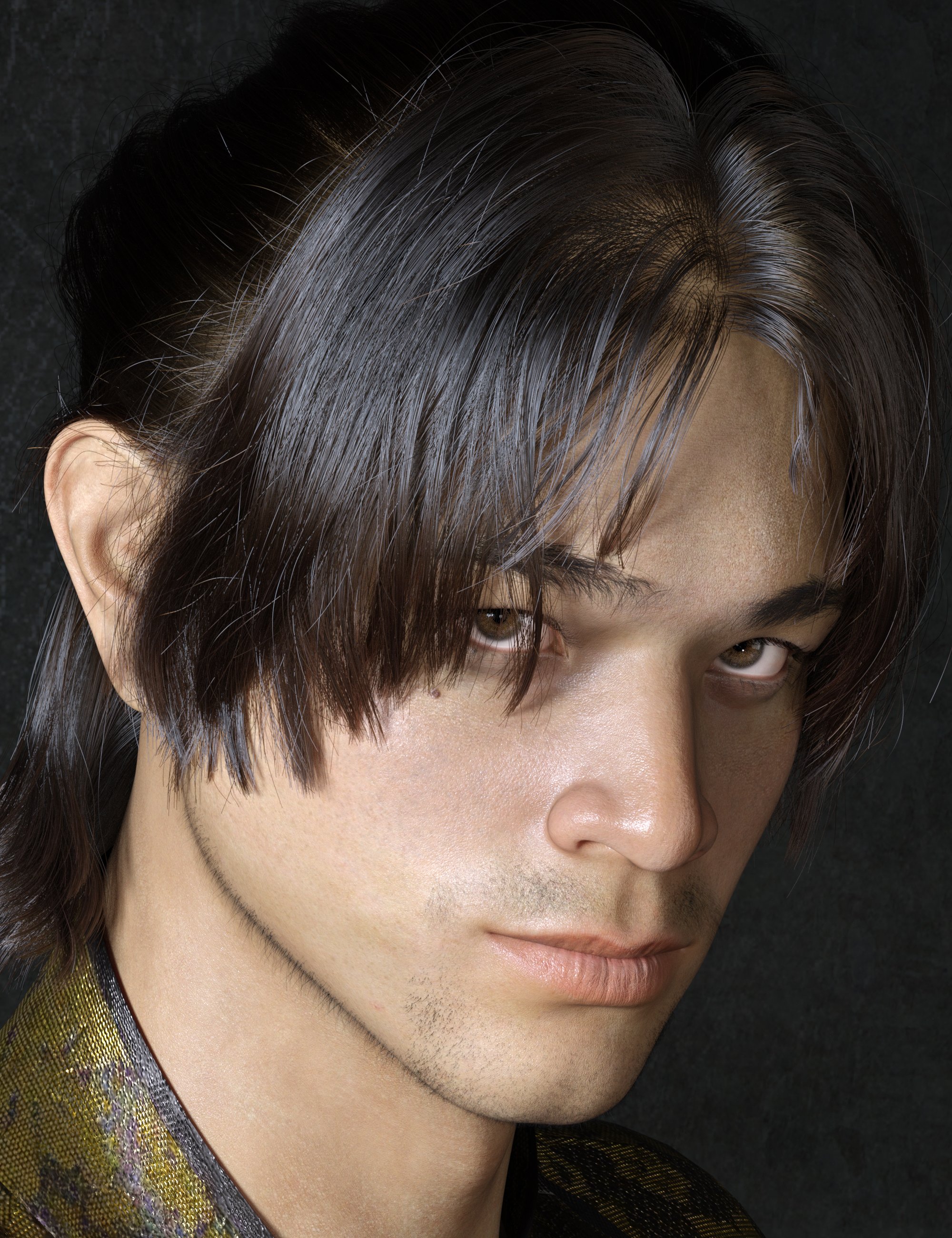 Phx Han HD for Genesis 9 Masculine by: Phoenix1966, 3D Models by Daz 3D