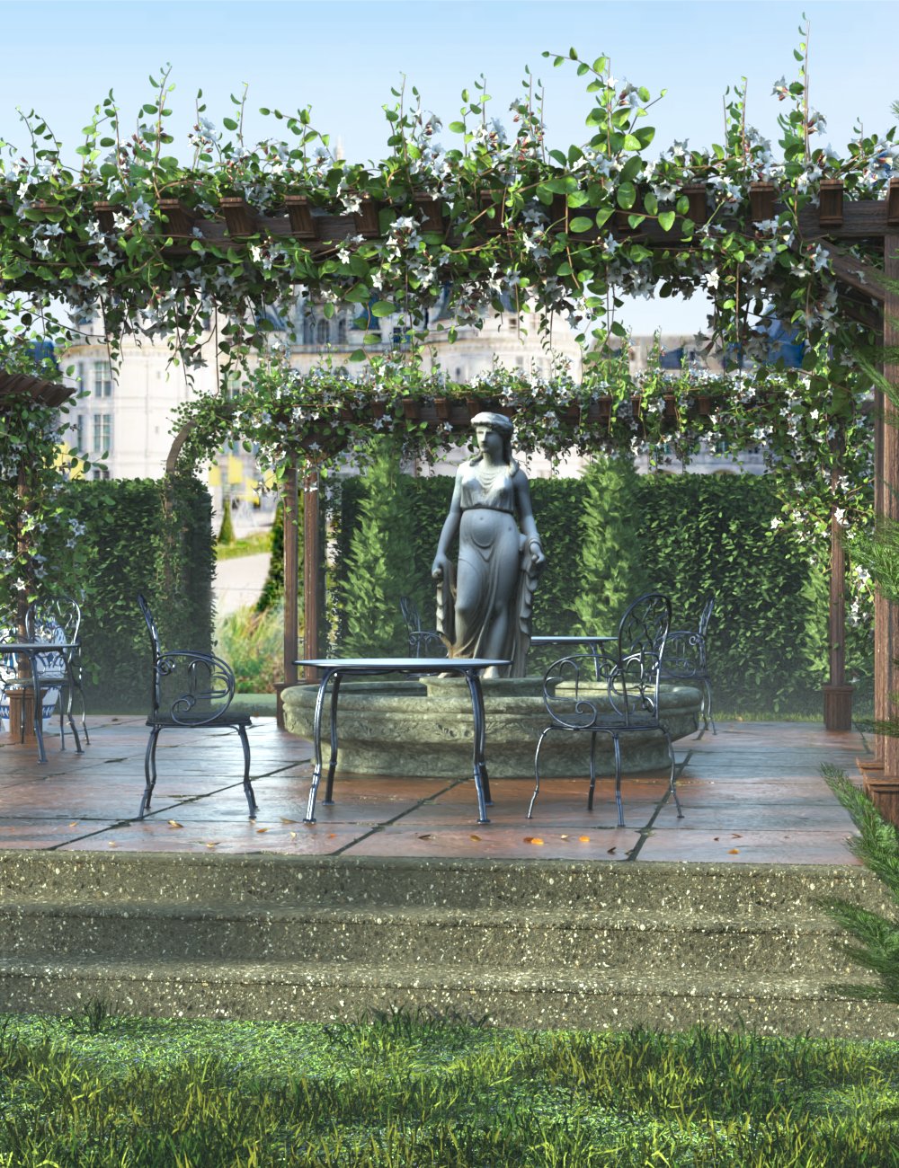 Love Du Jardin by: PerspectX, 3D Models by Daz 3D