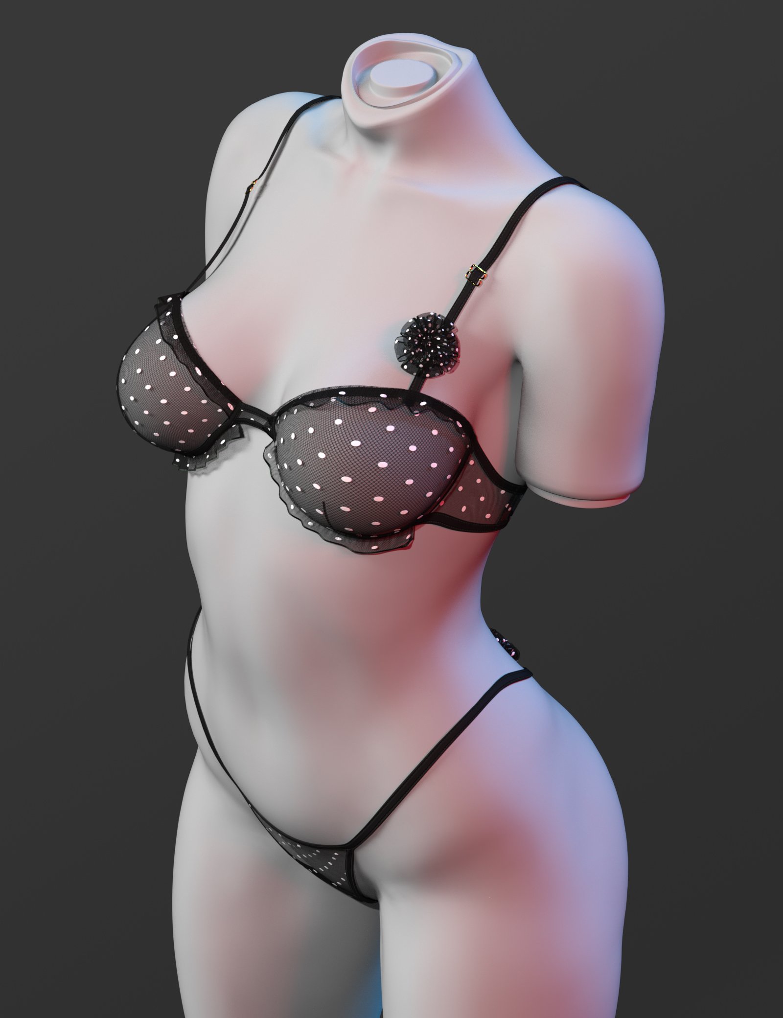 X-Fashion Sofi Lingerie for Genesis 9 and 8 Female by: xtrart-3d, 3D Models by Daz 3D