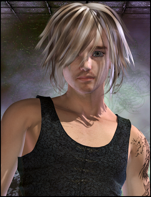 Shane Hair by: Propschick, 3D Models by Daz 3D