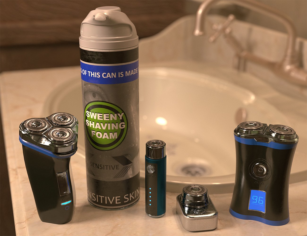 A Simple Shave Props