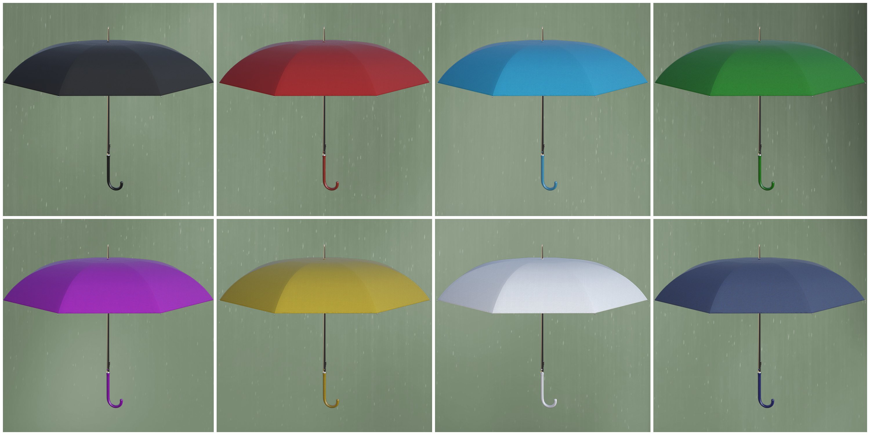 BRZ Romantic Rain Interactive Poses for Genesis 9