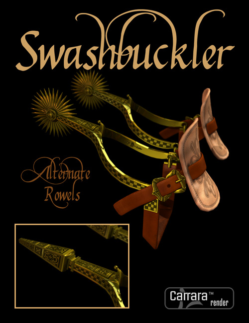 Swashbuckler Boots by: Age of Armour, 3D Models by Daz 3D