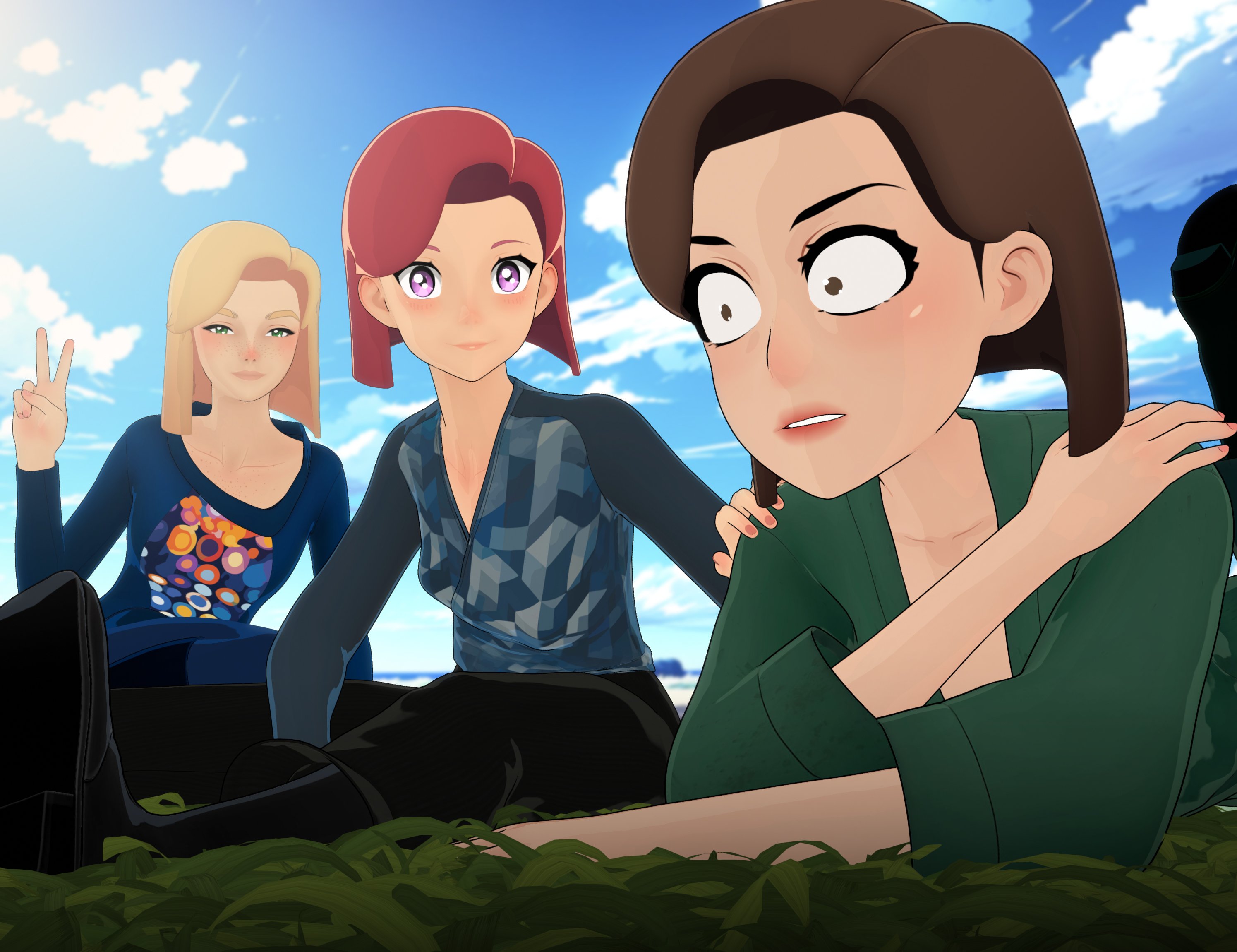 Retro Toon Hair for Genesis 9