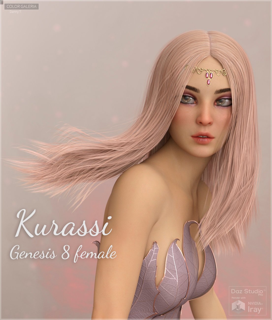 Kurassi for Genesis 8 Female by: Color Galeria, 3D Models by Daz 3D