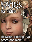 Kaitey for Kids 4 Kaitey for Kids 4 by: 3D Universe, 3D Models by Daz 3D
