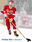 Hockey Set for Michael 4 by: Andrey Pestryakov, 3D Models by Daz 3D
