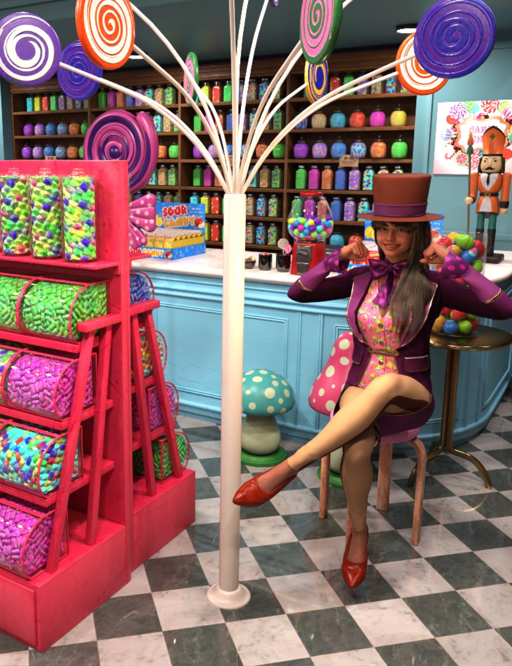 FG Candy Shop Bundle by: IronmanFugazi1968, 3D Models by Daz 3D