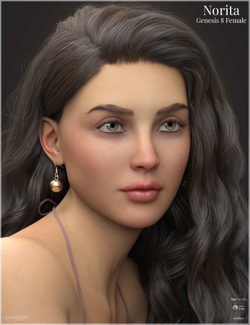 CGI Norita for Genesis 8 Female by: Color Galeria, 3D Models by Daz 3D