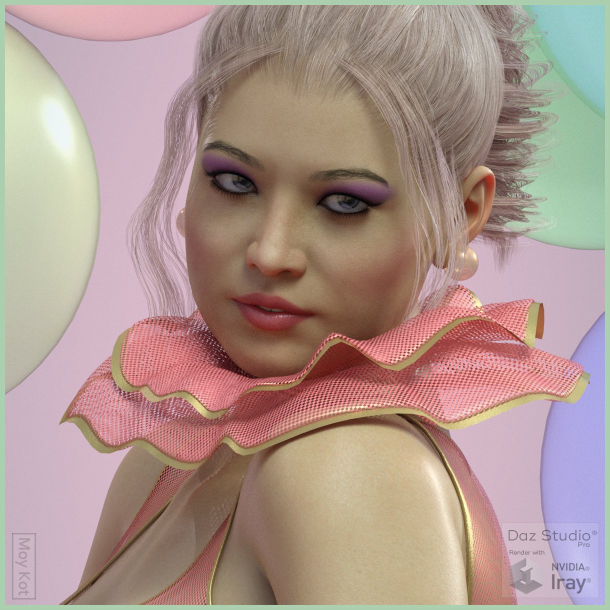 MYKT Nyoko for Genesis 8 Female by: Color Galeria, 3D Models by Daz 3D