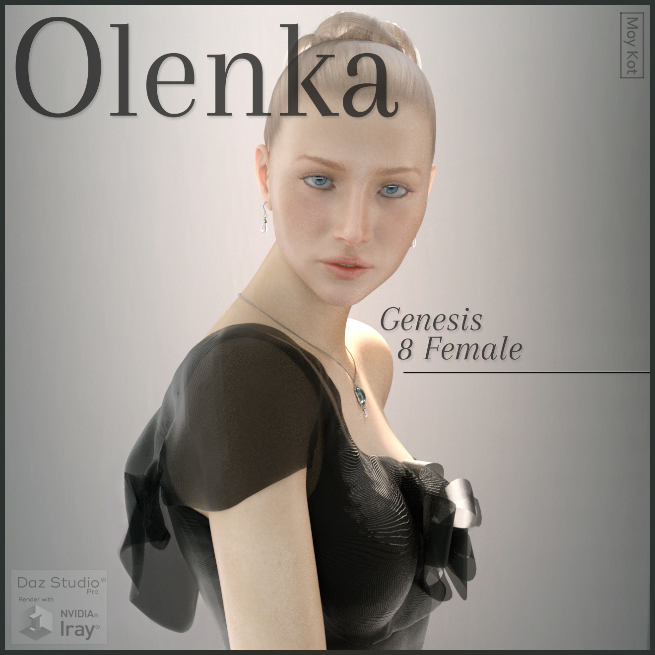 Olenka for Genesis 8 Female by: Color Galeria, 3D Models by Daz 3D