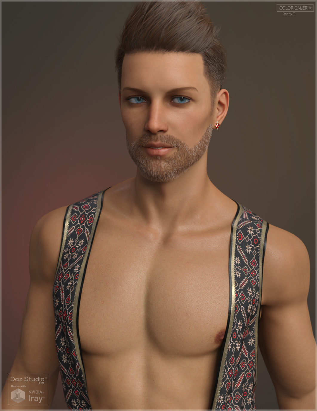 Randy for Michael 8 by: Color Galeria, 3D Models by Daz 3D