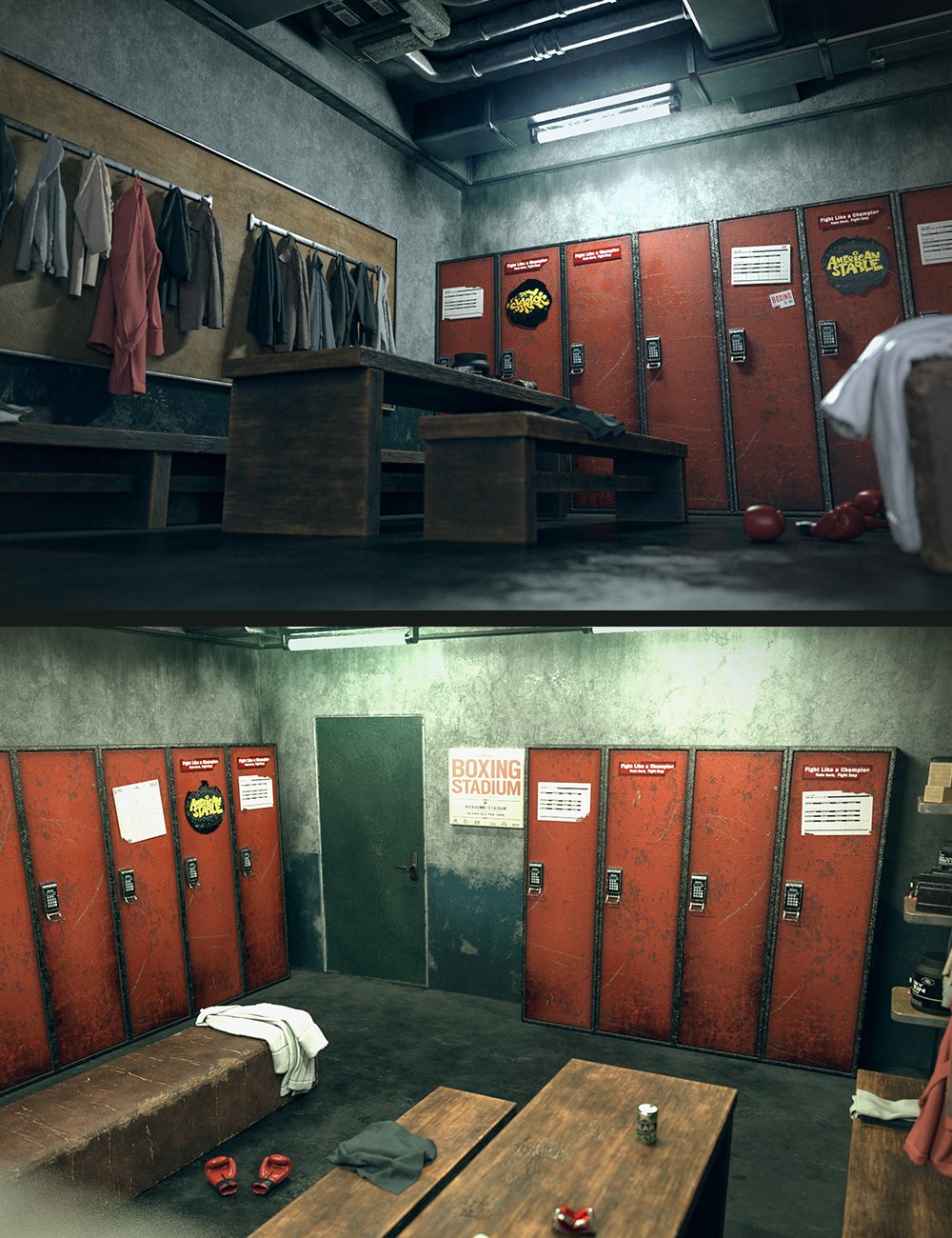 UFS Changing Room by: Polish, 3D Models by Daz 3D