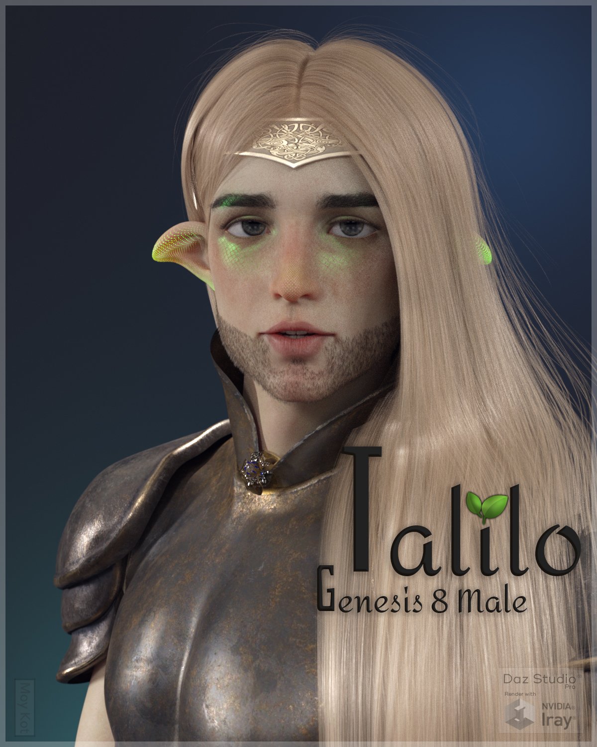 MYKT Talilo for Genesis 8 Male by: Color Galeria, 3D Models by Daz 3D