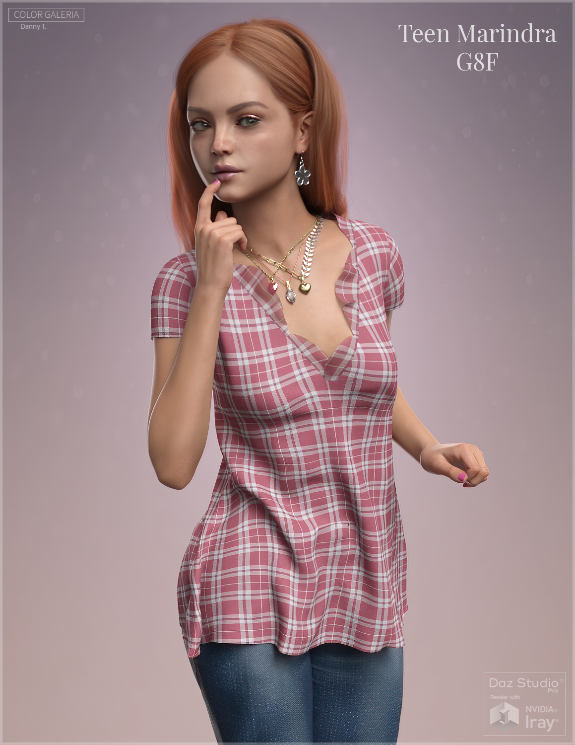 Teen - Marindra for Genesis 8 Female by: Color Galeria, 3D Models by Daz 3D