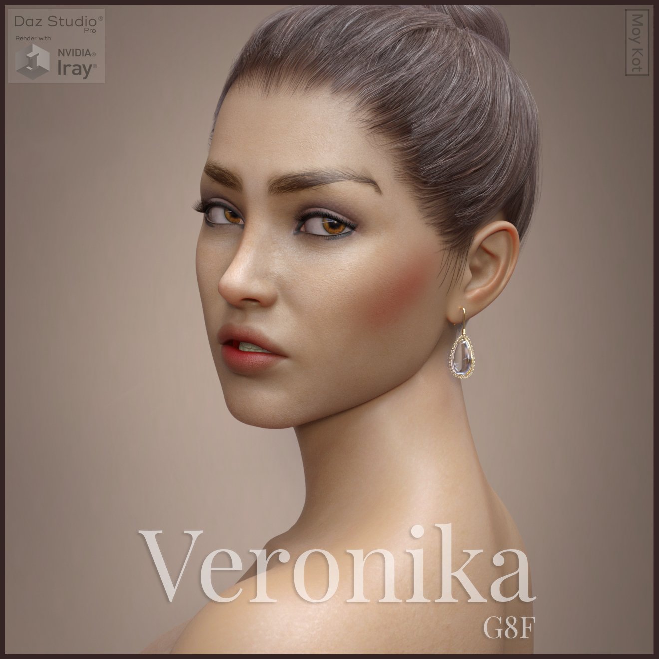 Veronika for Genesis 8 Female by: Color Galeria, 3D Models by Daz 3D
