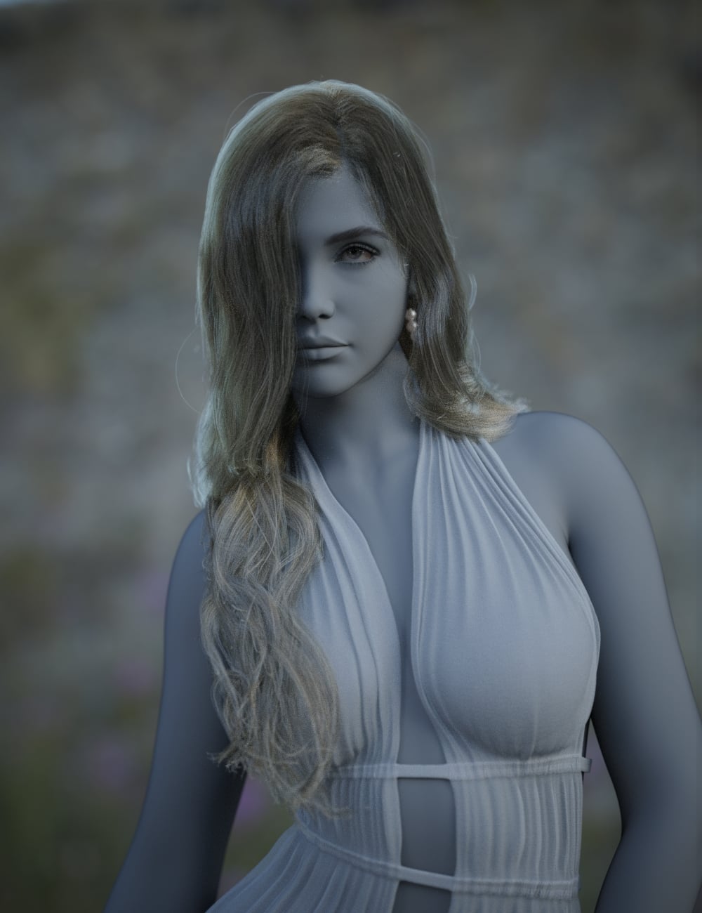 dForce Avabella Shy Soft Curls For Genesis 9 Daz 3D