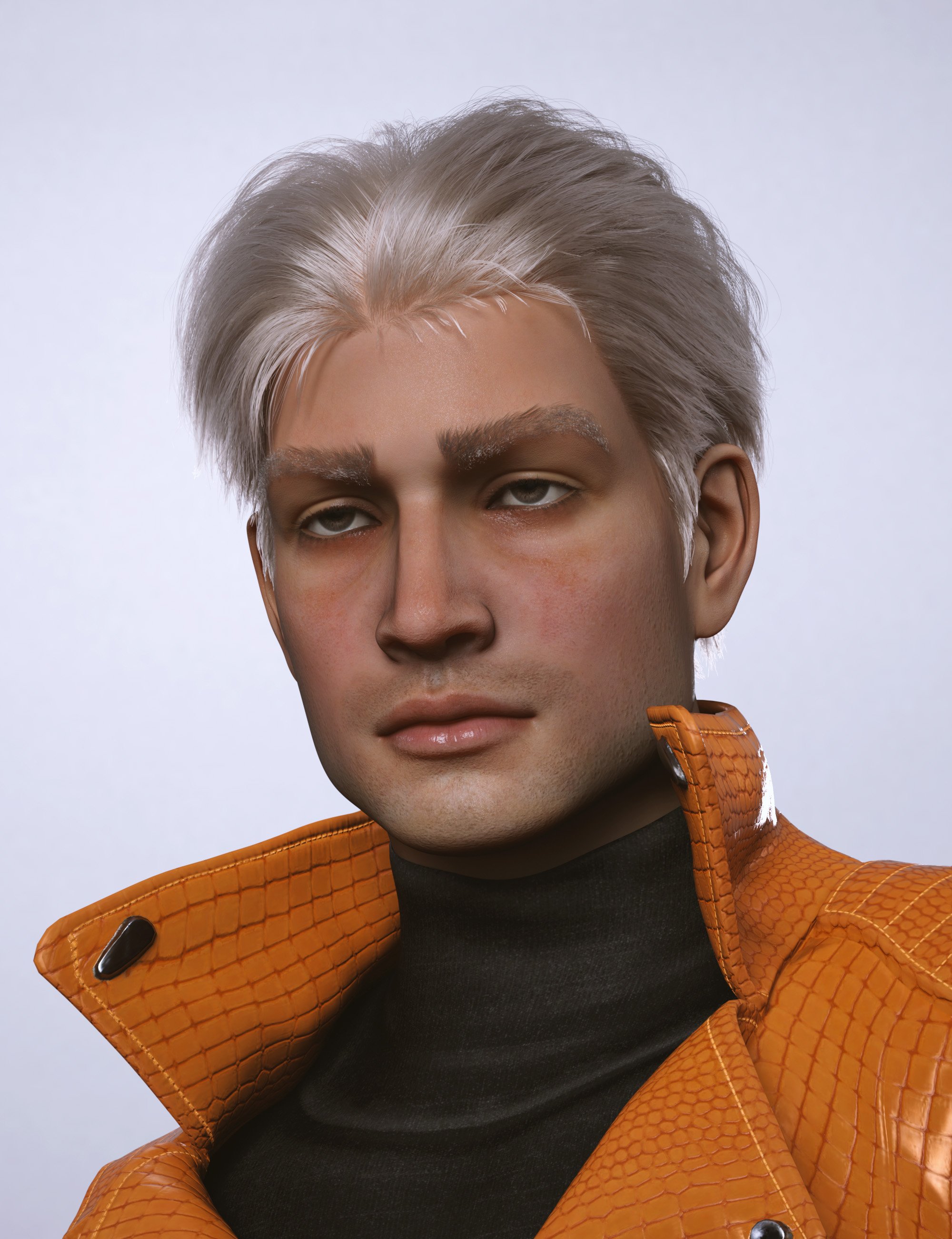 AK Steady Hair for Genesis 9 by: Art Ken, 3D Models by Daz 3D