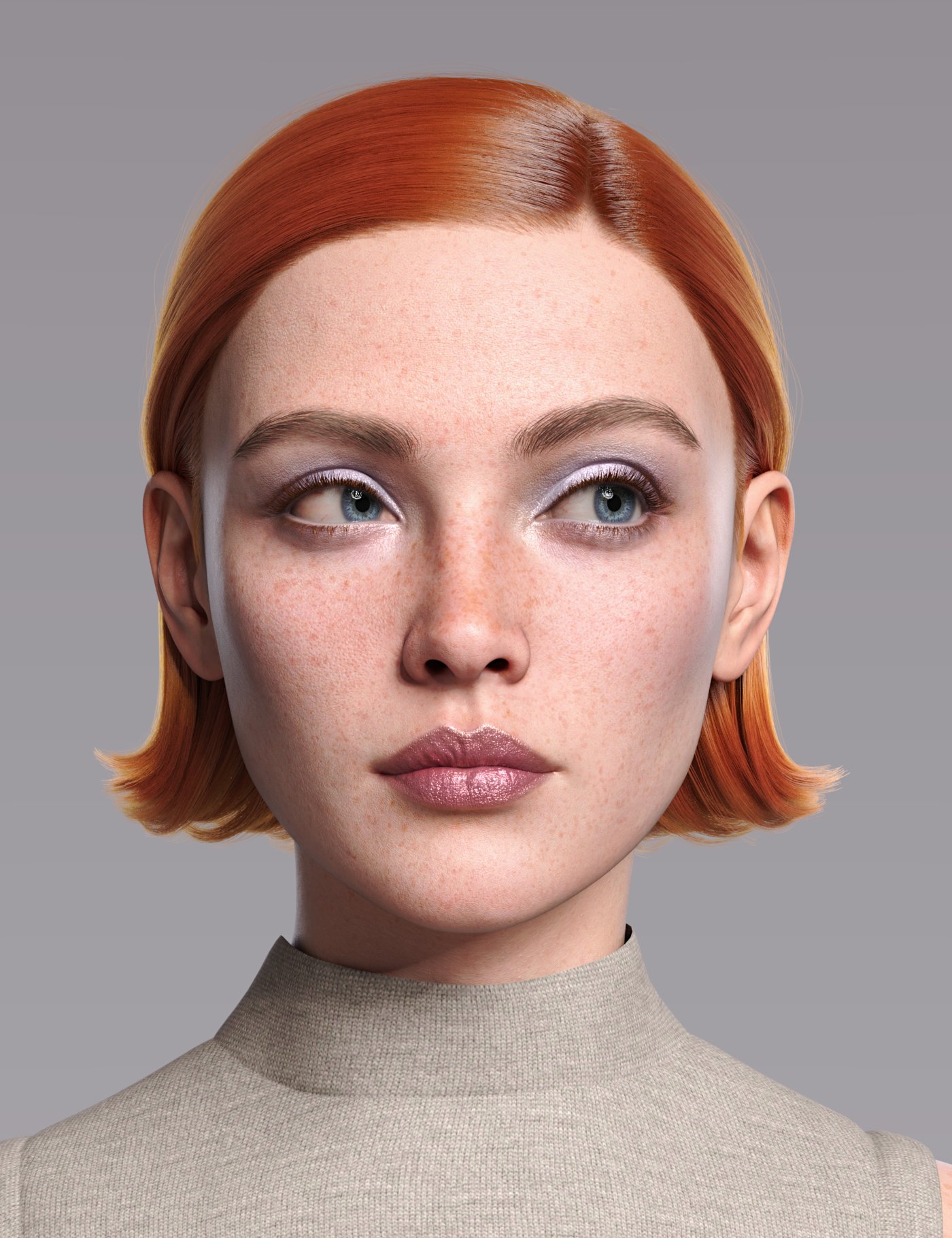 dForce Linet Hair for Genesis 9