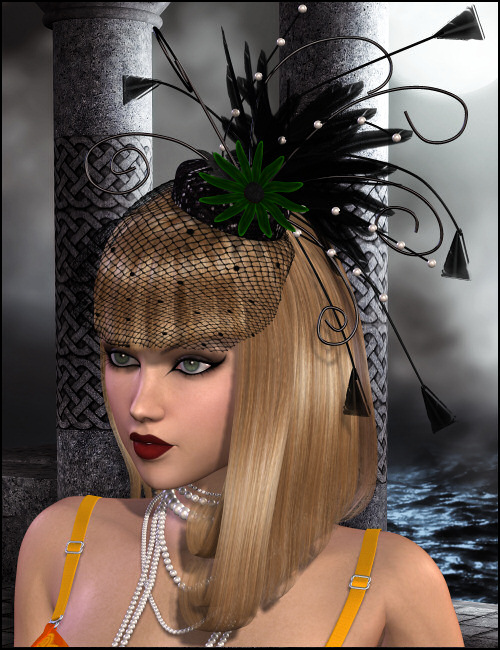 Hadara Hair by: PoisenedLilyPropschick, 3D Models by Daz 3D