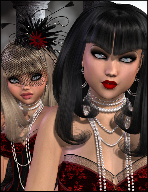 Hadara Hair Hadara Hair by: PoisenedLilyPropschick, 3D Models by Daz 3D