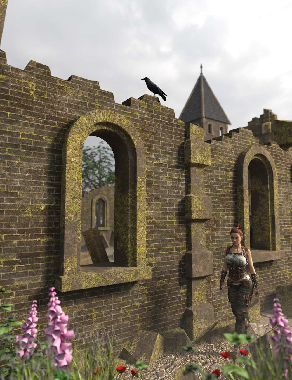 Medieval Church Ruins 2