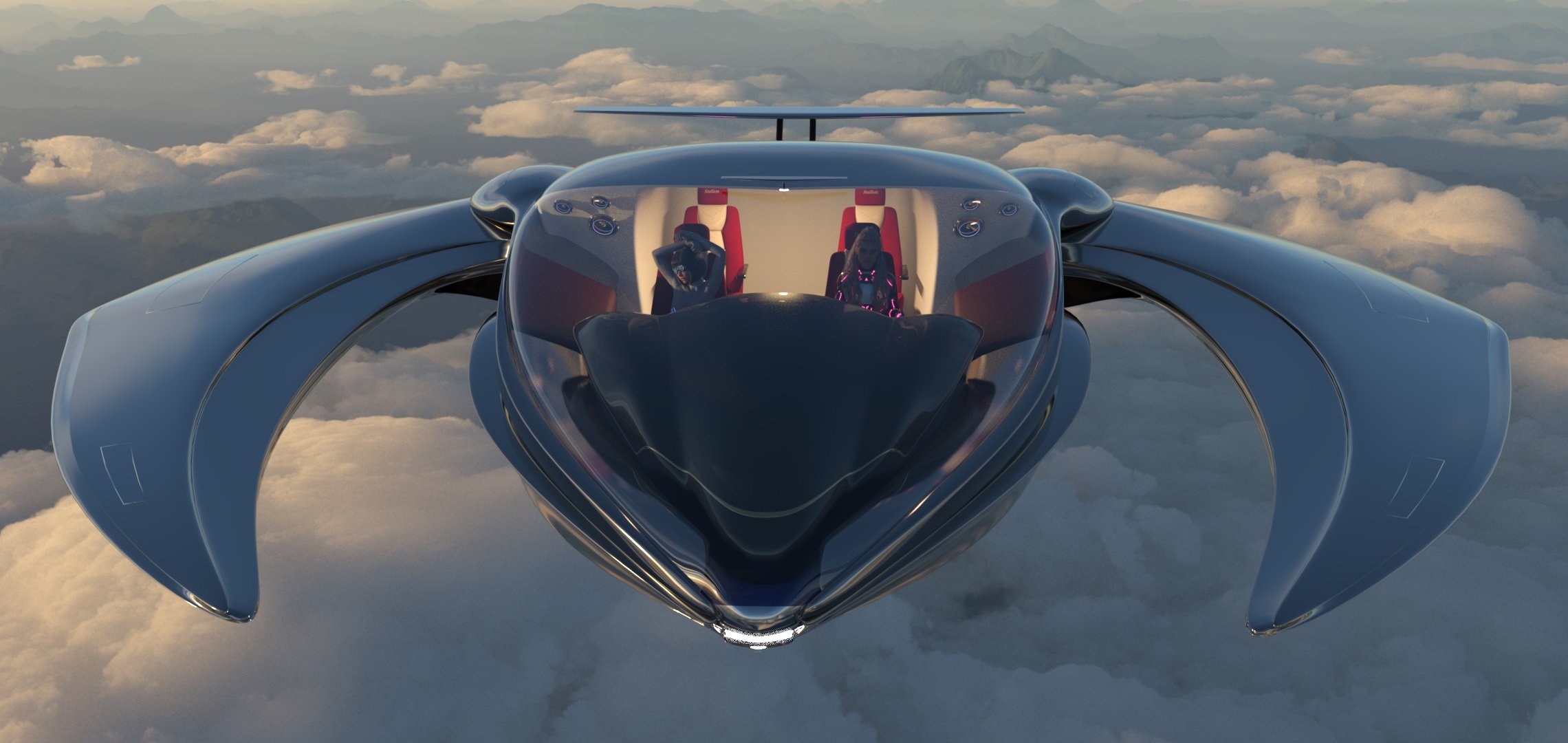 PW Space Ship Stallion