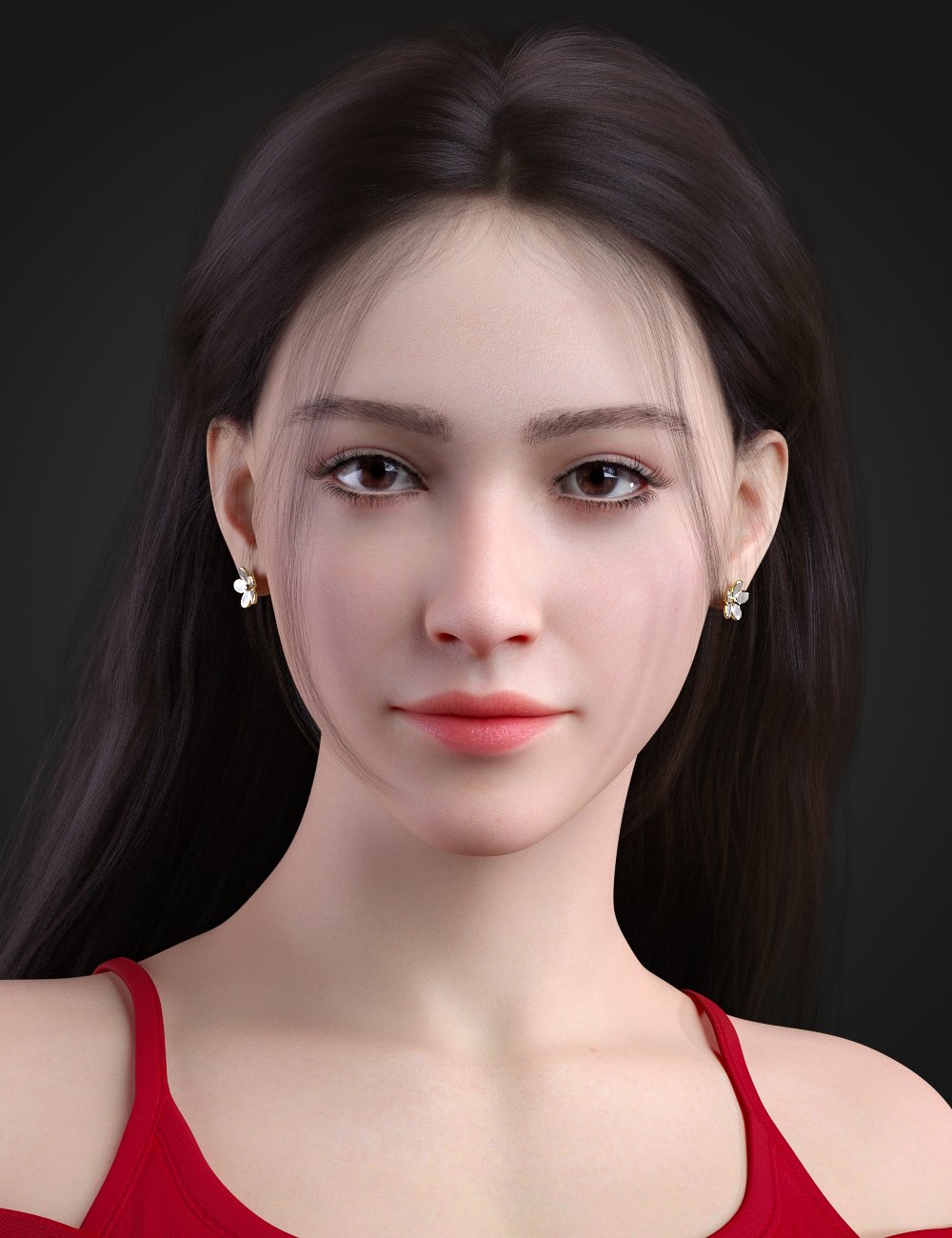 K3D Hana for Genesis 9 by: Kelambi3D, 3D Models by Daz 3D