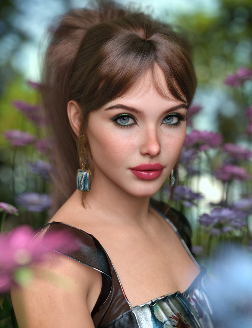 Addy colette and expressions for genesis 9 daz 3d