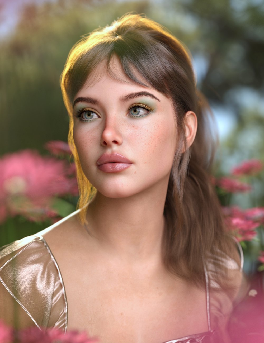 Addy colette and expressions for genesis 9 daz 3d