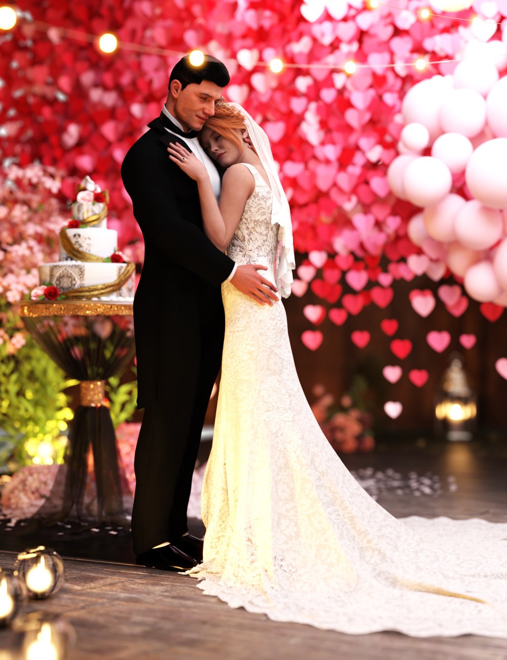 IGD Smitten Poses for Michael and Victoria 9 by: Islandgirl, 3D Models by Daz 3D