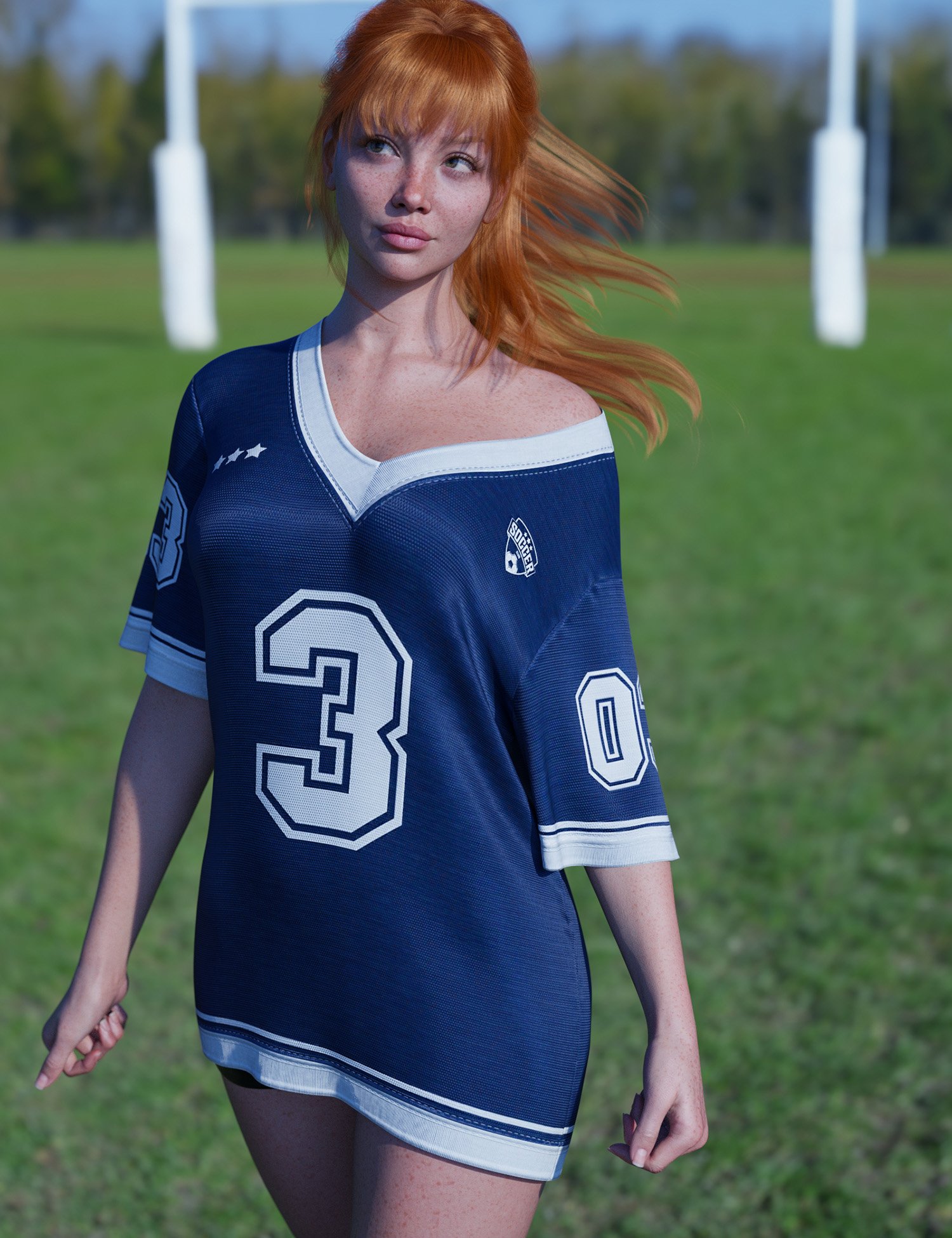 dForce Too Big Jersey for Genesis 9