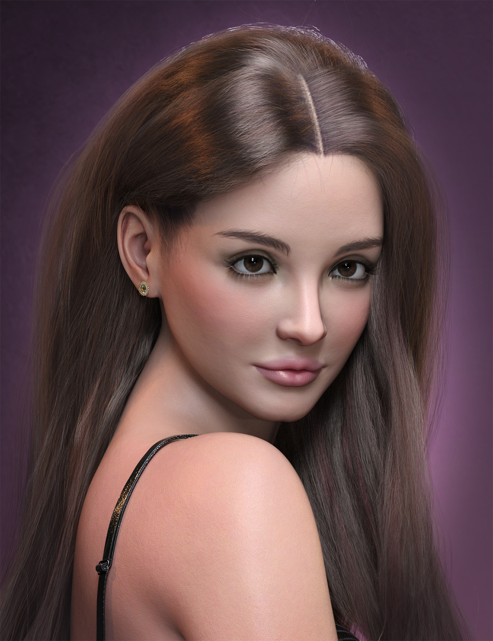 CGI Seleida for Genesis 9 by: Color Galeria, 3D Models by Daz 3D