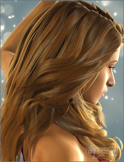 Reby Sky Elite Hair Reby Sky Elite Hair by: , 3D Models by Daz 3D