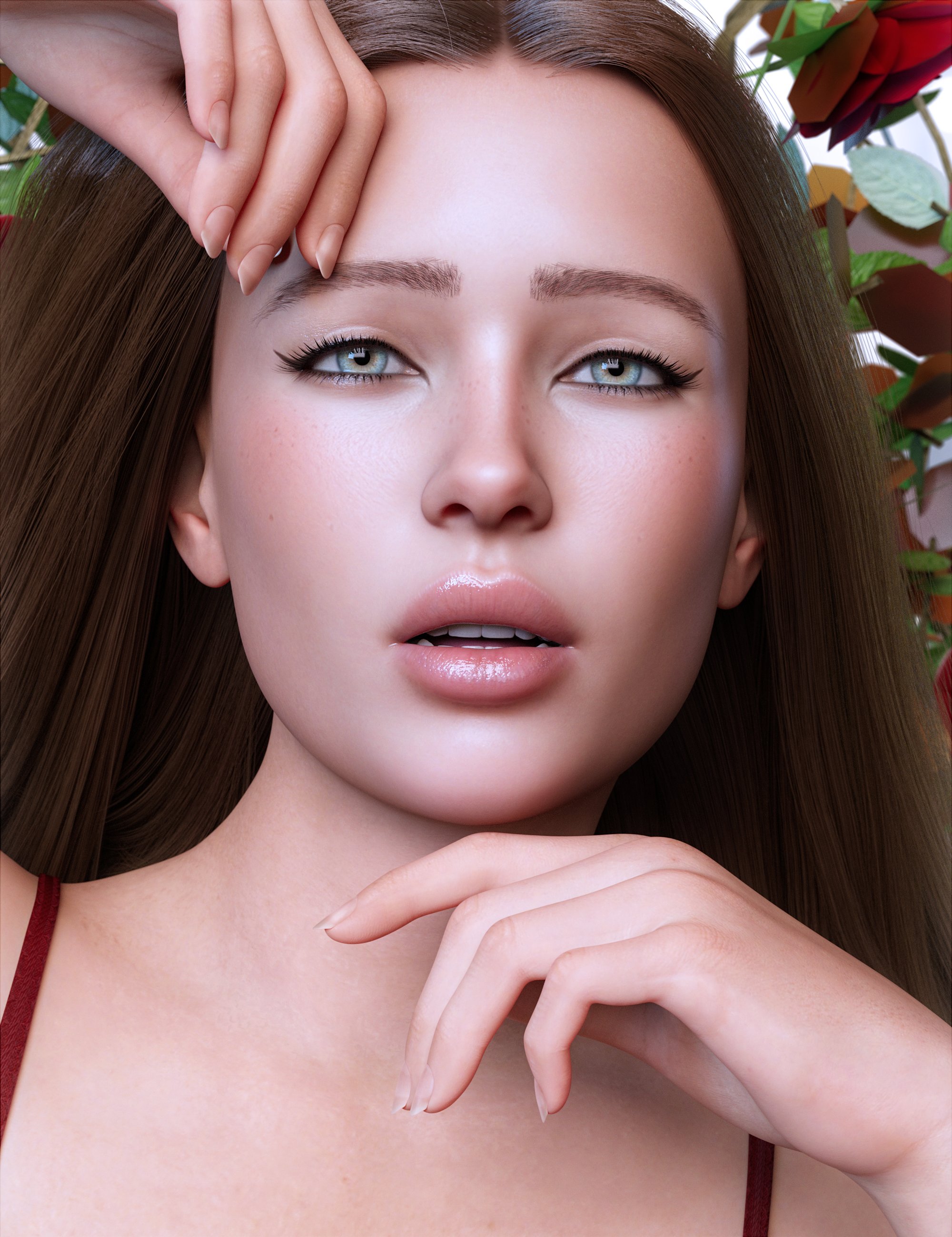 Z Deep Romance Expressions for Genesis 9 by: Zeddicuss, 3D Models by Daz 3D