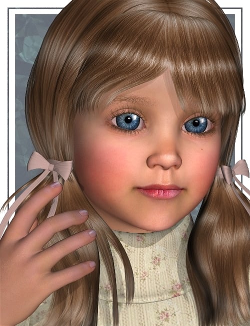 Kaelyn for Kids 4 by: Handspan Studios, 3D Models by Daz 3D