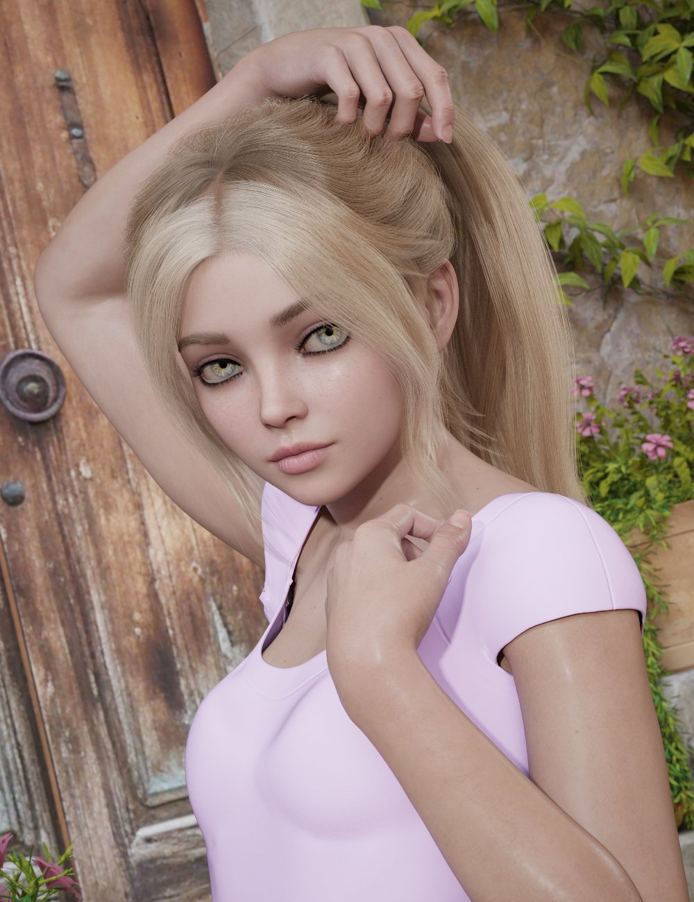 MGAB Tina HD for Genesis 9 by: MarcosGAB, 3D Models by Daz 3D