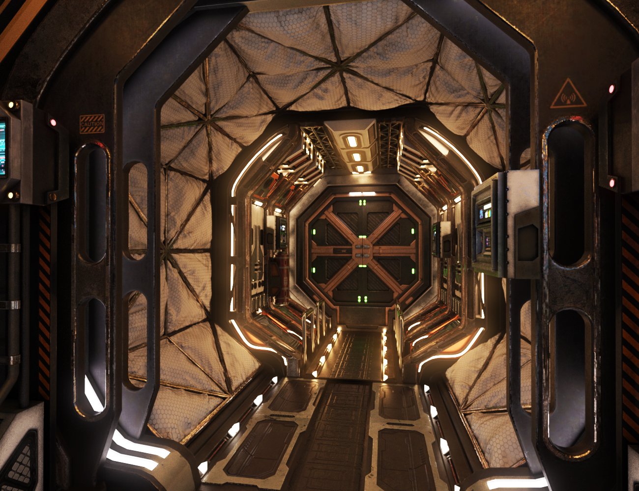 XI Spaceship Cockpit