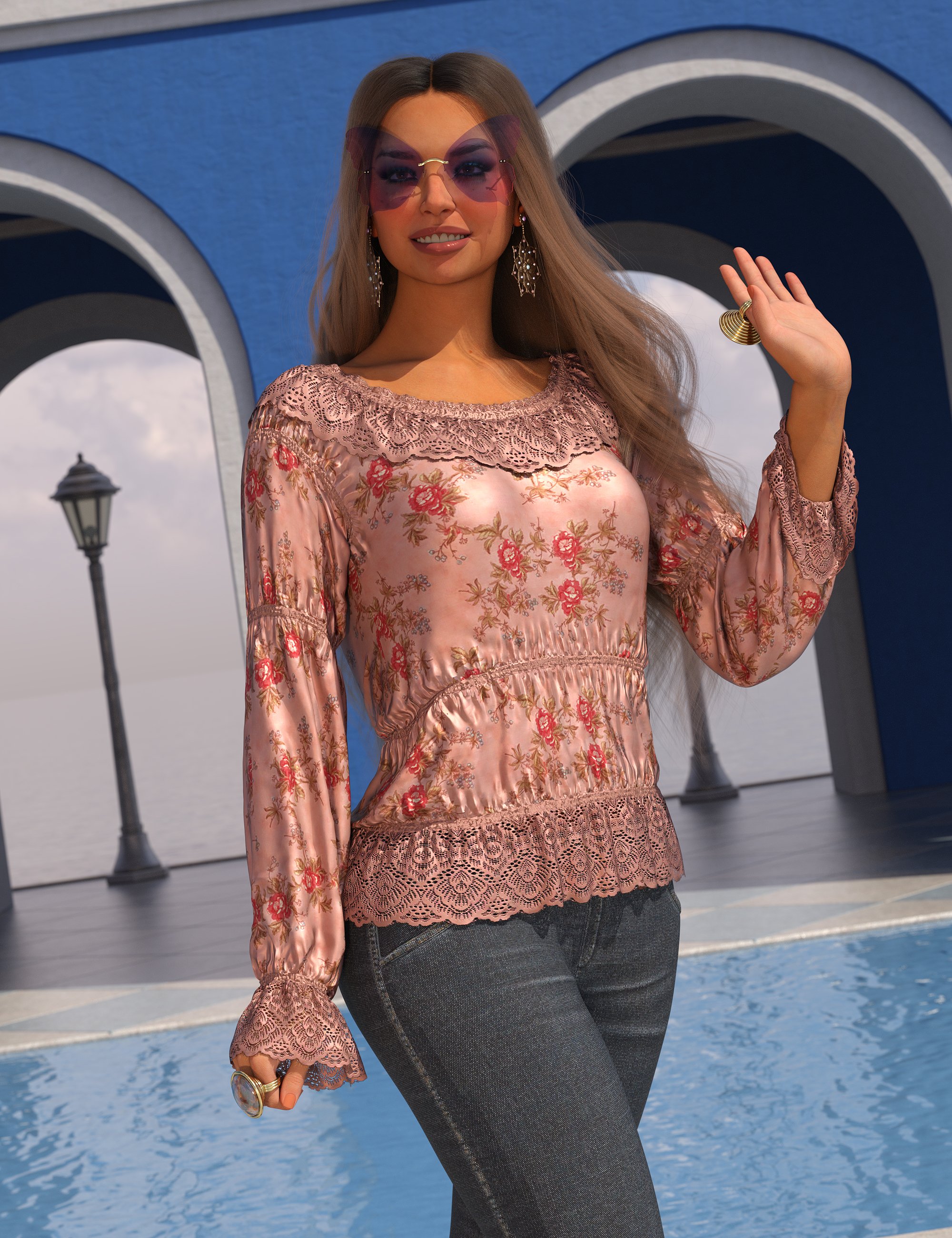 VERSUS - dForce Singles Trinity Texture Add-On by: Anagord, 3D Models by Daz 3D