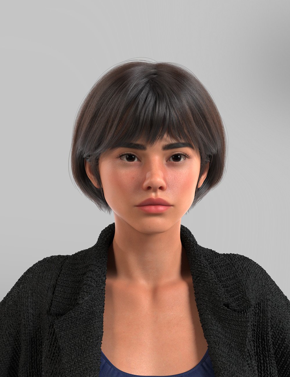 XYZ Youth Hair for Genesis 9 by: XYZ, 3D Models by Daz 3D